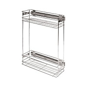 Выдвижная корзина-карго 200 крепл.боковое/универс. без доводчика, хром тип 4 GRIDLI 119717