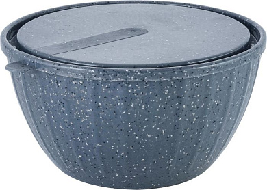 Салатник Sugar&Spice STONE с крышкой 1,7л темный камень Пластик Репаблик SE186611026