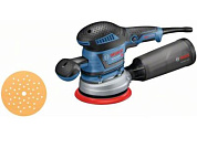 Эксцентриковая шлифмашина GEX 40-150 в кор., 400 Вт, 150 мм, 11000 - 24000 кол/мин, регул. об. Bosch 060137B202
