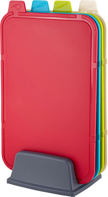 Набор досок разделочных "Sweet Vanilla", на подставке 4 шт Пластик Репаблик GR1775МИКС