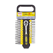 Набор инструментов 28 пр. 1/4'' WMC TOOLS WMC-2028-5