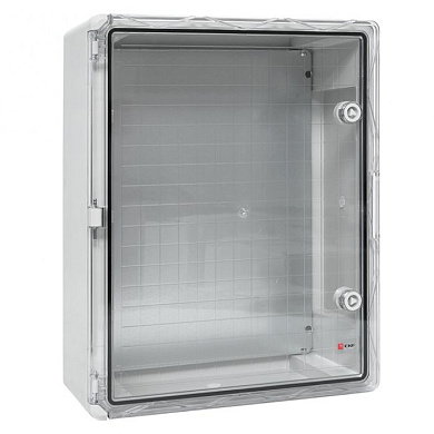Щит пластиковый с монтажной платой прозр, дверь 500х400х180 мм IP65 EKF PROxima PBT65MP006