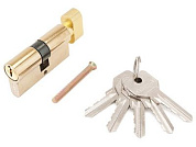 Евроцилиндр с вертушкой Стандарт Z.I.60В-5K BP, англ.ключ, 5 ключей, длина цилиндра 60, 25*10*25 УЗК 9914