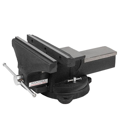 Тиски стальные поворотные с наковальней 10'', 250 мм RockForce RF-6540110