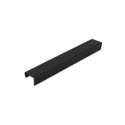 Заглушка к цоколю мебельному ПВХ h=150 чёрный глянец (1905) THERMOPLAST 9709