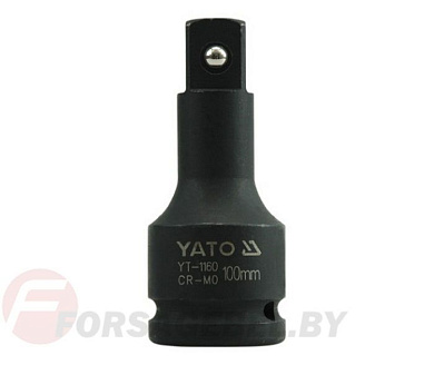 Удлинитель ударный 3/4'' 100 мм CrMo Yato YT-1160