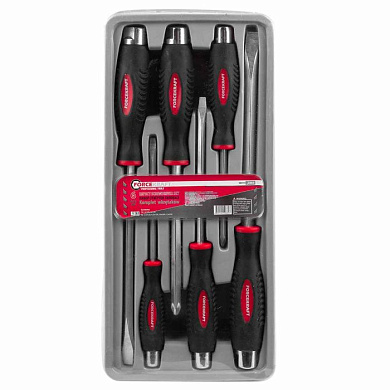 Набор отверток силовых магнитных Profi S2 6 пр. ForceKraft FK-2069