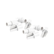 Держатель для сушки MOUNT, белый холодный, 1уп - 8шт, AKS 114395