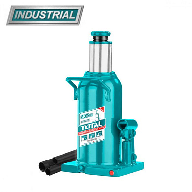 Домкрат гидравлический бутылочный 20 т., 242-452 мм TOTAL THT109202