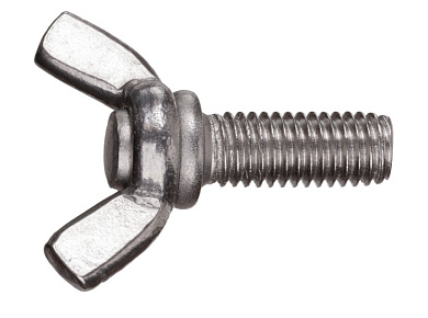 Винт М6х25 мм барашковый, нерж. сталь А2 DIN 316 100 шт в карт. уп. Starfix SM-61388-100