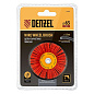 Щетка для дрели, 65 мм, плоская, со шпилькой, нейлоновая щетина Denzel 74433