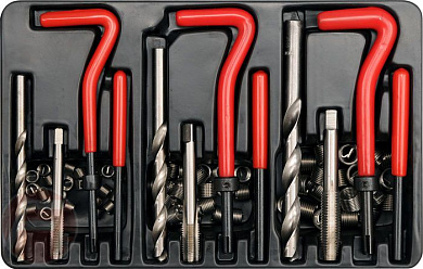 Набор для ремонта резьбы 88 пр Yato YT-1769