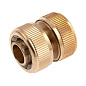 Муфта ремонтная для шланга, 3/4, латунная Palisad 66541