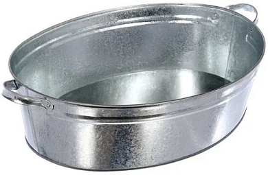 Таз овальный оцинкованный 17 л Производство металлоизделий ООО 3-50112