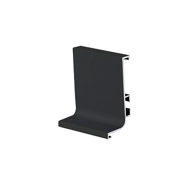 Профиль алюм. GOLA L-образный, 2.75м, черный AKS 123299