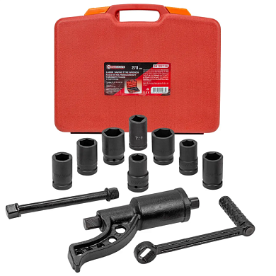 Гайковерт ручной с редуктором 1:58, 4800 Н/м, 1", головки 24-41 мм 7 пр, L270 мм ForceKraft FK-34122136