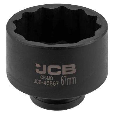 Головка ударная 3/4'' 67 мм 12-гр JCB JCB-46867