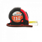 Рулетка Status Magnet fixation, обрезиненный корпус, зацеп с магнитом Matrix