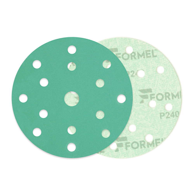 Круг шлифовальный FILM Plus на пленочной основе, 150 мм, 15 отв., P40 FORMEL 22761123240