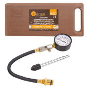 Индикатор компрессии бензинового двигателя Profi, 0-21Bar, 3 пр. FORSTIME FT-903G7