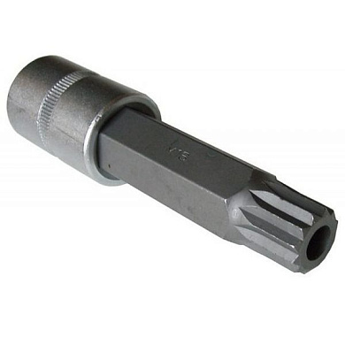 Головка-бита SPLINE S 12-лучевая с отверстием M14 1/2'' 55 мм RockForce RF-34805514T