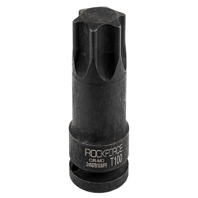 Головка-бита TORX ударная T100, 1/2" RockForce RF-246078100MPB