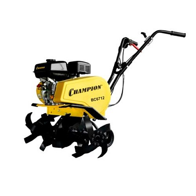 Мотокультиватор, 6,5 л.с., 196 см.куб., шир.захвата 30-55-85см. Champion BC6712