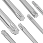 Набор ключей TORX Г-образных длинных T10-T40 7 пр. JCB JCB-5071L