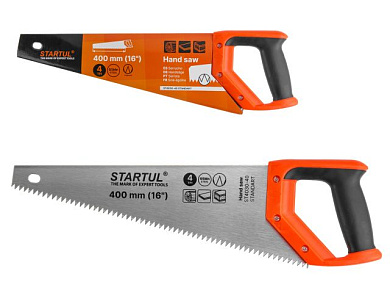 Ножовка по дер. 400 мм 4 TPI STARTUL STANDART ST4030-40