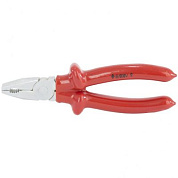 Плоскогубцы комбинированные, 200 мм, диэлектрические ручки до 1000 В, оцинкованные (НИЗ) Россия 16987