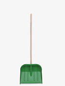 Лопата пластиковая снегоуборочная №6 460×400 мм, с алюмневой планкой Агростройлидер СНЕГ-01.34/компбезV