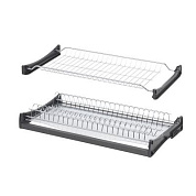 Сушка для посуды 700 HUGO с профилем, хром AKS 113237