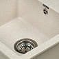 Мойка кухонная из мраморной крошки, бежевый, B19-20 Gerhans