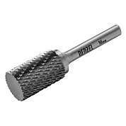 Борфреза по металлу твердосплавная, цилиндрическая, тип-А, 16 мм Denzel 72013