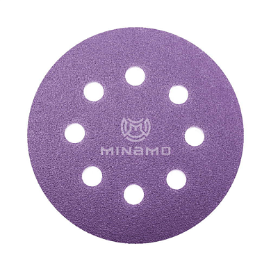 Круг шлифовальный на липучке 125 мм Р150 Heavy Duty PF MINAMO 01-0150
