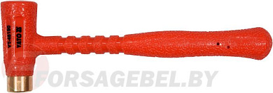 Молоток безинерционный с латунным наконечником 300 гр. Yato YT-46190