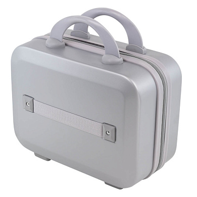 Сумка для косметики, серебристая La and Te Kit 026#