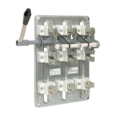 Разъединитель-предохранитель РПБ-1 100А левый привод, без ППН EKF Basic rpb-r-100l