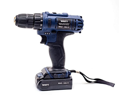 Шуруповерт WAS-14Li-2 WATT 1.014.029.12