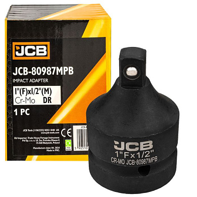 Ударный адаптер для головок 1''(F)х1/2''(M) JCB JCB-80987MPB