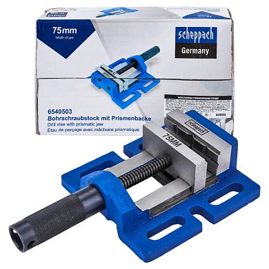 Тиски станочные 75 мм Scheppach Sch-6540503