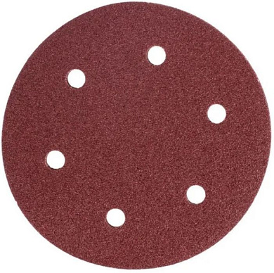 Круг шлифовальный 150 мм, круг, P80, 1 шт, WATT 4.430.150.00-28
