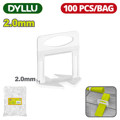 Система выравнивания плитки 2,0 мм DYLLU DTXZ2002