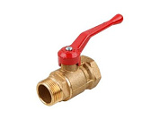 Кран шаровый 1-1/2" нар.-вн. ручка PN1,6 МПа, 11Б27п5, Цветлит ЦРБ0087