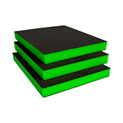 Губка двухсторонняя 120х100х12 мм P220 HOREX GTA101T220