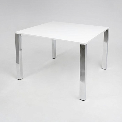 Опора меб. квадратная 60*60 h710, мат.хром (1компл=4шт) AKS 54995