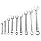 Набор ключей комбинированных, 6-22 мм, 9 шт., CrV, полированный хром Matrix 15424