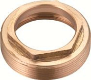 Гайка прижимная для картриджа D35 М37*1,25, латунь Ledeme LH201