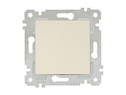 Выключатель 1-клав., скрытый, без рамки, винт. зажим, кремовый, RITA, 10 A, 250 V, IP 20, Mutlusan 22004010202