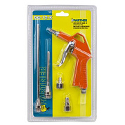 Пистолет обдувочный с комплектом сопел 3 пр. Partner PA-DG-12-K